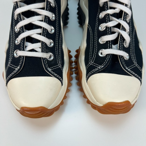 Converse Black and White Platform Sneakers - Picture 10 of 15